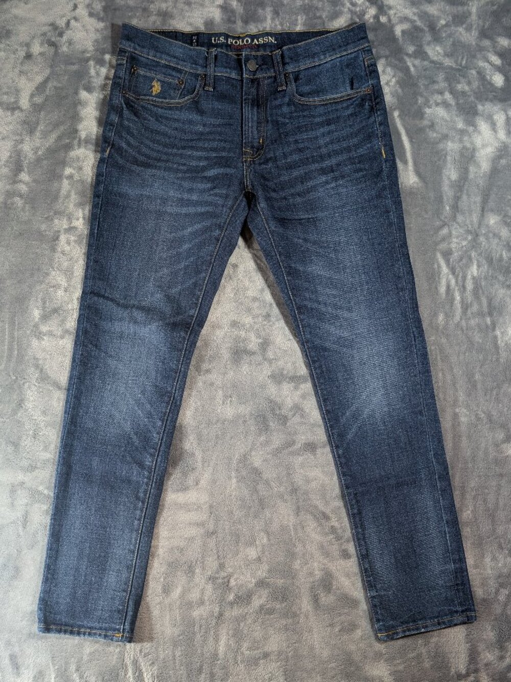 U.S. Polo Assn. Denim Co. Activate Stretch Straight Leg Jeans Men's 32 x 32